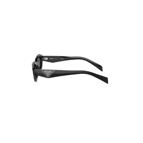 Prada - Black Acetate Irregular Frame