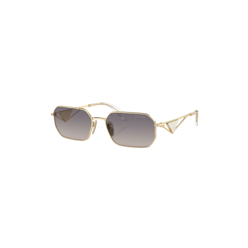 Prada - Pale Gold Irregular Frame