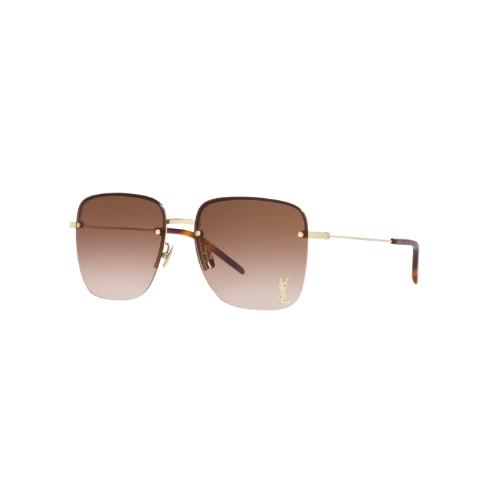 Saint Laurent - Square Round Gold Frame