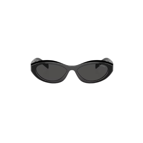 Prada - Black Acetate Irregular Frame