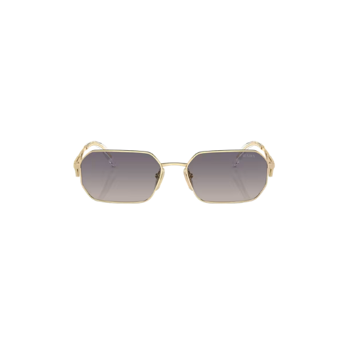 Prada - Pale Gold Irregular Frame