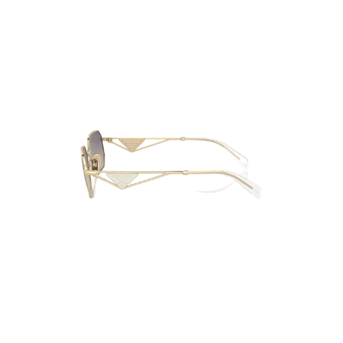 Prada - Pale Gold Irregular Frame