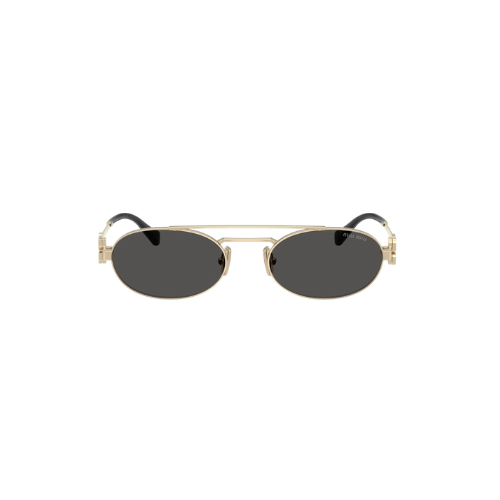 Miu Miu - Pale Gold Oval Frames