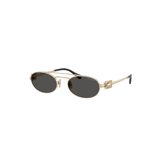 Miu Miu - Pale Gold Oval Frames