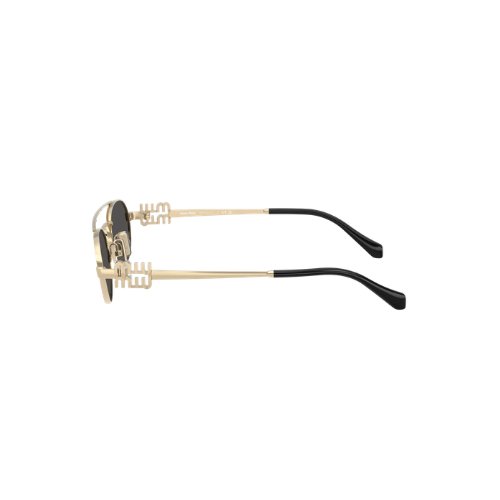 Miu Miu - Pale Gold Oval Frames