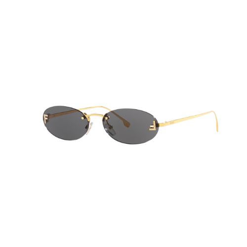 Fendi - Oval Gold Frame